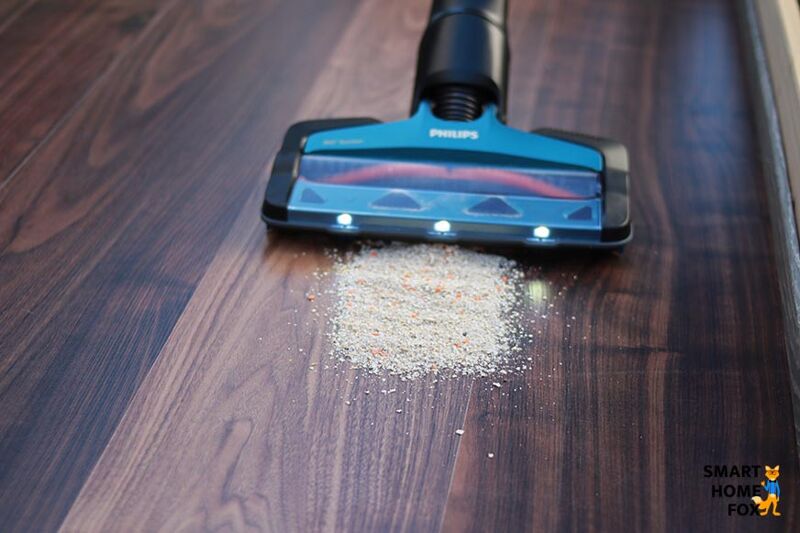 The LED lighting of the 360-degree floor nozzle